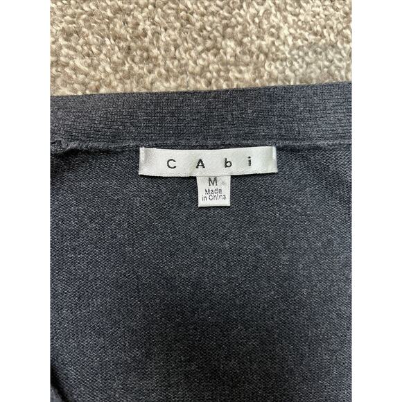 Cabi Women's Color Block Sweater Long Sleeve Button Up V Neck Cardigan Size Med - Picture 9 of 11